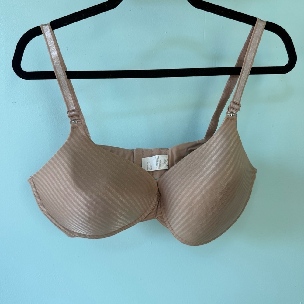 Simply Perfect by Warners Elegant Striped Tan Bra 40D